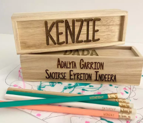 激光雕刻創(chuàng)意文具，升級開學裝備