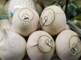 激光切割椰子，輕松喝到甜美新鮮的椰汁