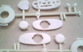 激光切割水口，精度高，效率快