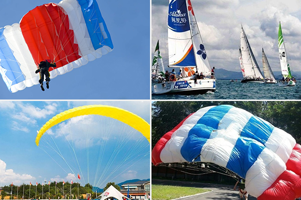 降落傘，滑翔傘，風(fēng)帆專用激光裁剪設(shè)備