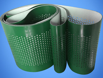 傳送帶用什么打孔？