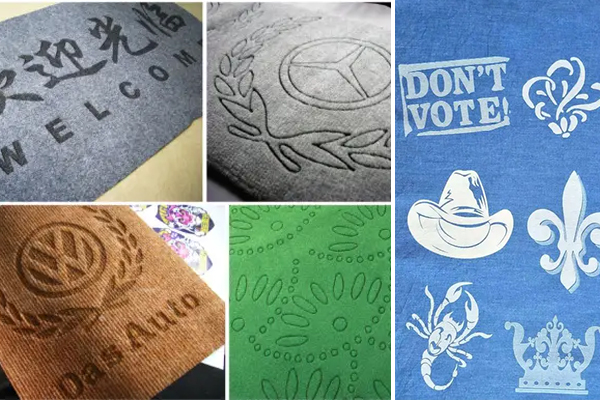 牛仔布料激光燒花設(shè)備—布料激光印花機(jī)